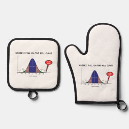 Waar ik Herfst op de val van de kromme ben ik hier Ovenwant & Pannenlap Set