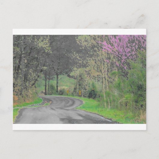 Waar ik ook naartoe moet briefkaart (Voorkant)