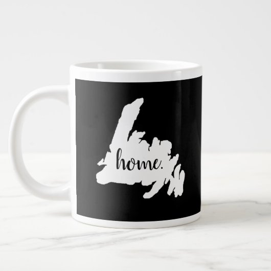 Waar ik ook woon, Newfoundland is altijd thuis. Grote Koffiekop (Links)