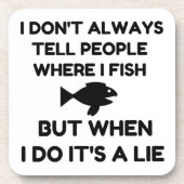 Waar ik vis bier onderzetter (Voorkant)