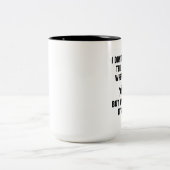 Waar ik vis tweekleurige koffiemok (Center)