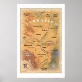 Waar in Tarnan? (Funny Map) Poster (Voorkant)