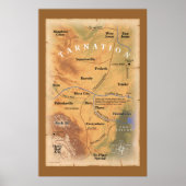 Waar in Tarnan? (Funny Map) Poster (Voorkant)
