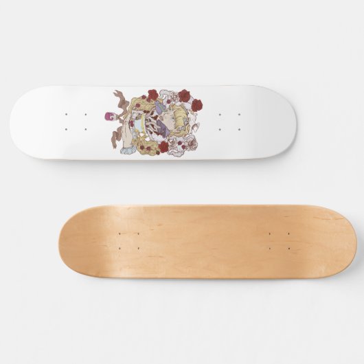 "Waar is Alice?" Persoonlijk Skateboard (Horizontaal)