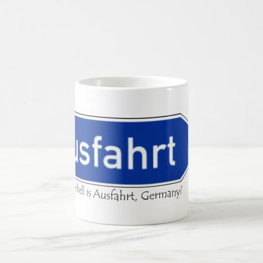 Waar is Ausfarht, Duitsland? Koffiemok (Center)