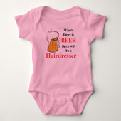 Waar is bier - Kapper Romper (Voorkant)
