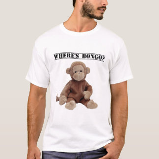 Waar is Bongo het Monkey T-shirt? T-shirt