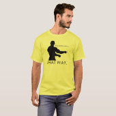 waar is de badkamer ? t-shirt (Voorkant volledig)