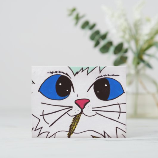 WAAR IS DE BIRDIE? BRIEFKAART (Staand voorkant)