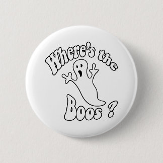 Waar is de Boos? Ronde Button 5,7 Cm
