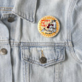 Waar is de brand brandweerman ronde button 5,7 cm (In situ)