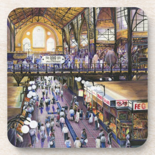 Waar is de dameskast? Boedapest Bier Onderzetter