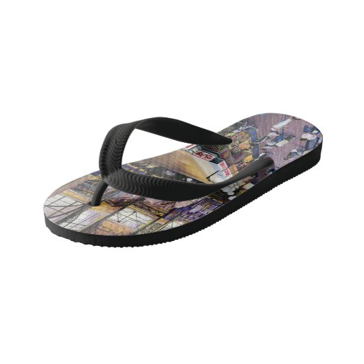 Waar is de dameskast? Boedapest Kinder Teenslippers (Schuin)