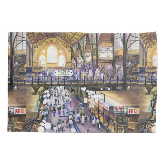 Waar is de dameskast? Boedapest Kussensloop (Achterkant)