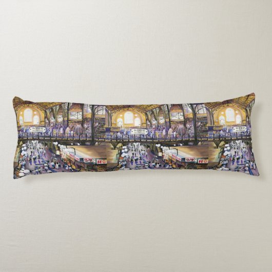 Waar is de dameskast? Boedapest Lichaamskussen (Achterkant)