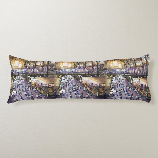 Waar is de dameskast? Boedapest Lichaamskussen (Voorkant)