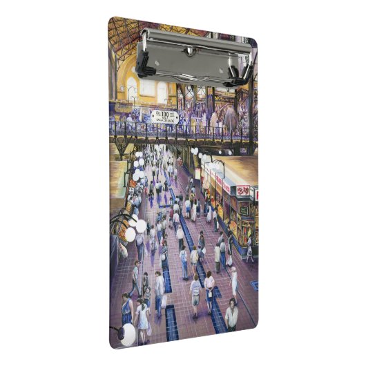 Waar is de dameskast? Boedapest Mini Klembord (Schuin)