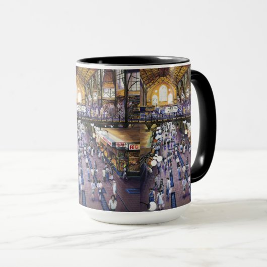 Waar is de dameskast? Boedapest Mok (Voorkant rechts)