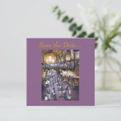 Waar is de dameskast? Boedapest Save The Date (Staand voorkant)