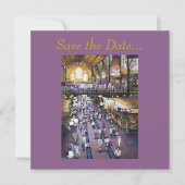 Waar is de dameskast? Boedapest Save The Date (Voorkant)