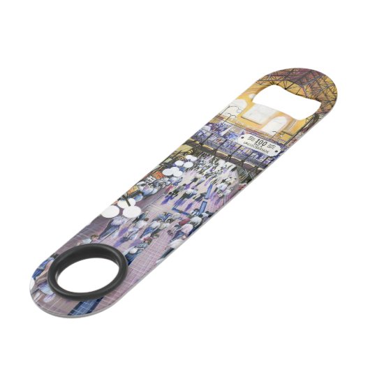 Waar is de dameskast? Boedapest Speed Flessenopener (Achterkant Gekanteld)