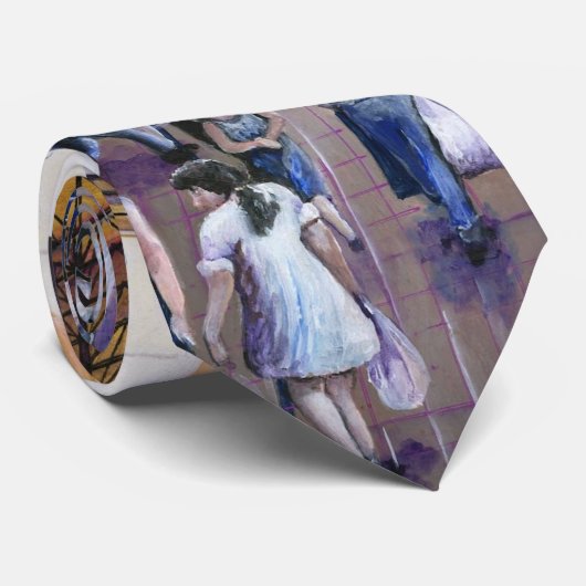 Waar is de dameskast? Boedapest Stropdas (Opgerold)