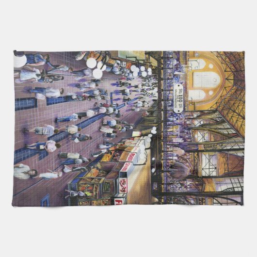 Waar is de dameskast? Boedapest Theedoek (Horizontaal)