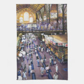 Waar is de dameskast? Boedapest Theedoek (Verticaal)