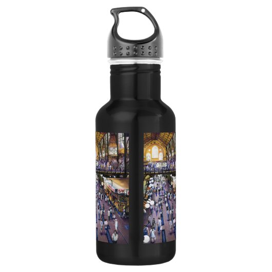 Waar is de dameskast? Boedapest Waterfles (Achterkant)