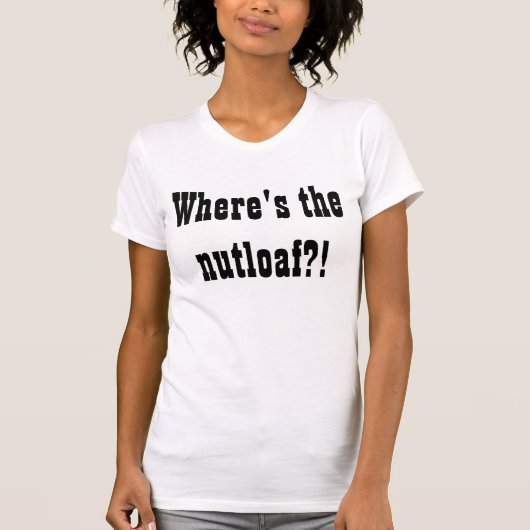 Waar is de gek? t-shirt (Voorkant)