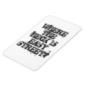 WAAR IS DE HECK GEMAKKELIJK STREET? MAGNEET (Linkerzijde)