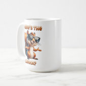 Waar is de Karma Funny Squirrel in Shades Koffiemok (Voorkant links)