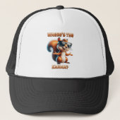 Waar is de Karma Funny Squirrel in Shades Trucker Pet (Voorkant)