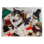 Waar is de kat? groot cadeauzakje (Voorkant)