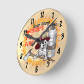 Waar is de klok van de brandweer? (Hoek)