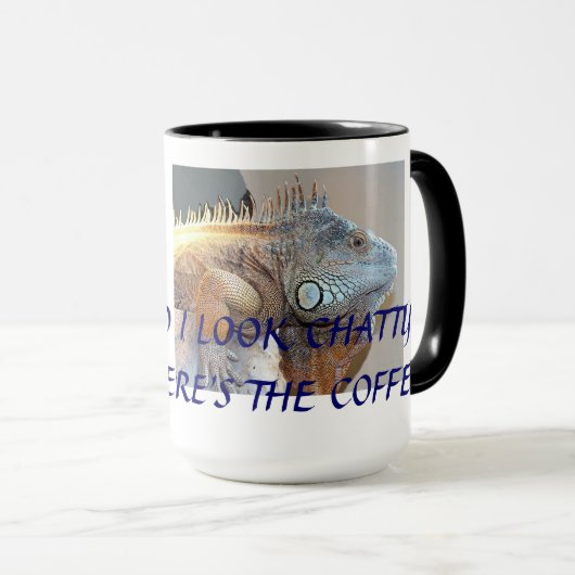 Waar is de koffie? mok (Voorkant rechts)