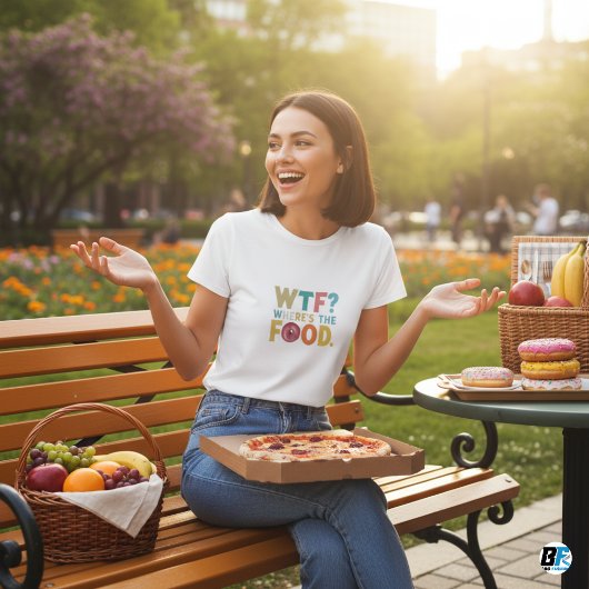 Waar is de Mannen van het eten T-Shirt