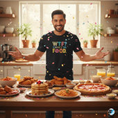 Waar is de Mannen van het eten T-Shirt