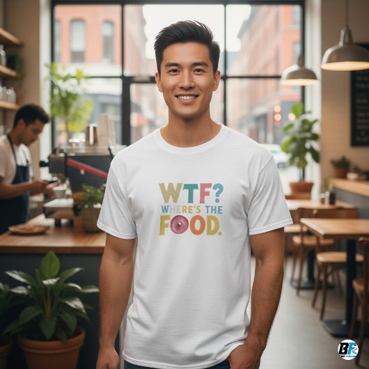 Waar is de Mannen van het eten T-Shirt