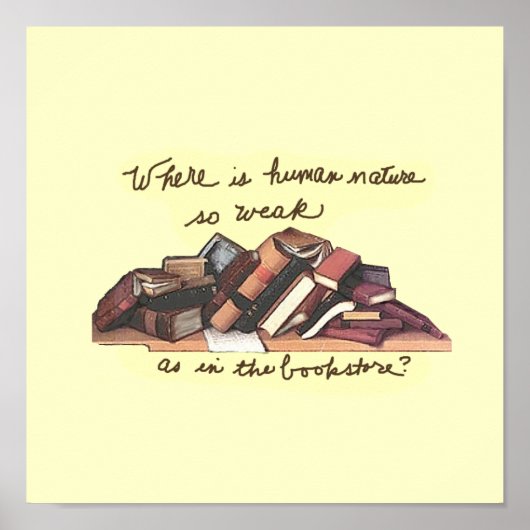 Waar is de menselijke natuur zo zwak? poster (Voorkant)