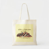 Waar is de menselijke natuur zo zwak? tote bag (Voorkant)