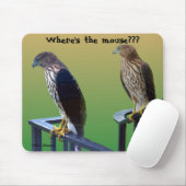 "Waar is de muis??" Hawks Muismat (Met muis)