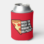 Waar is de Pizza? Blikjeskoeler (Blikje Voorkant)