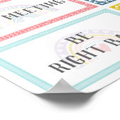 Waar is de Rainbow van de Kantoor van de raadgever Poster (Hoek)