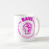 Waar Is De Raveolution Electro Muziek Koffiemok (Voorkant rechts)