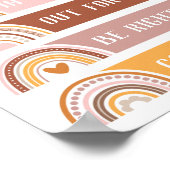 Waar is de regenboog van de Kantoor van de Schoolv Poster (Hoek)