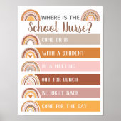 Waar is de regenboog van de Kantoor van de Schoolv Poster (Voorkant)