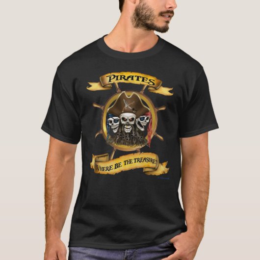 WAAR IS DE SCHAT T-SHIRT (Voorkant)