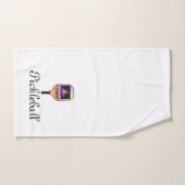 Waar is de Sun Pickleball Paddle Sports Towel? Handdoek (Handdoek)
