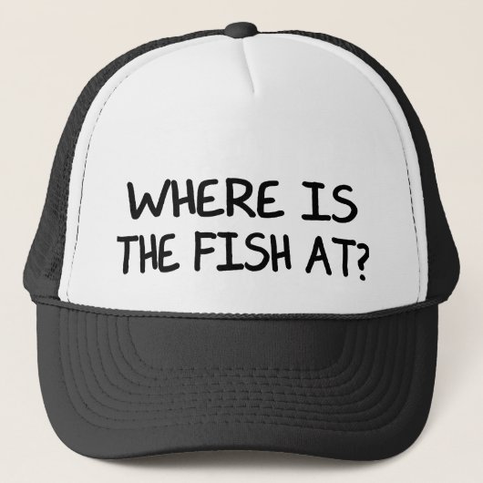 WAAR IS DE VIS? TRUCKER PET (Voorkant)